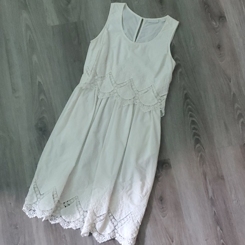 New York &co white dress 👗 😍